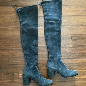 Stuart Weitzman Tieland Over the Knee Suede Boot